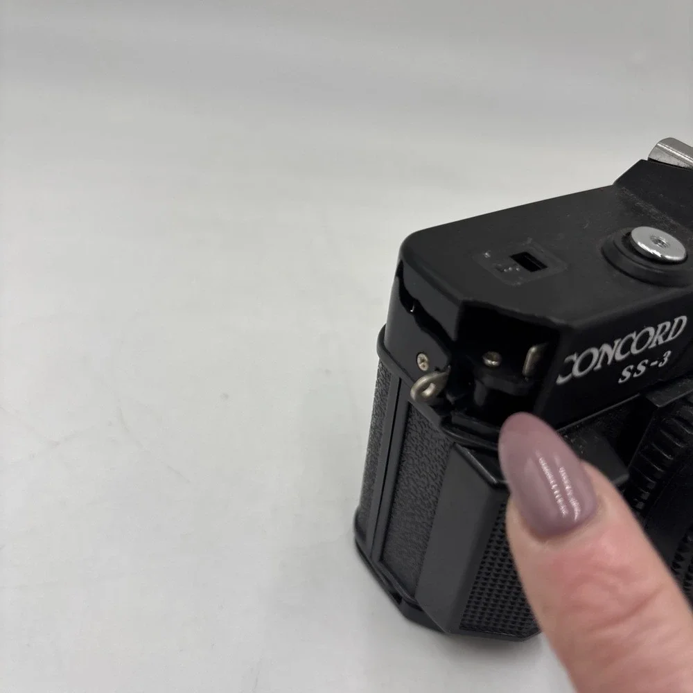 Vintage Concord SS-3 with 50mm New Color Optical Lens Parts Or Repair